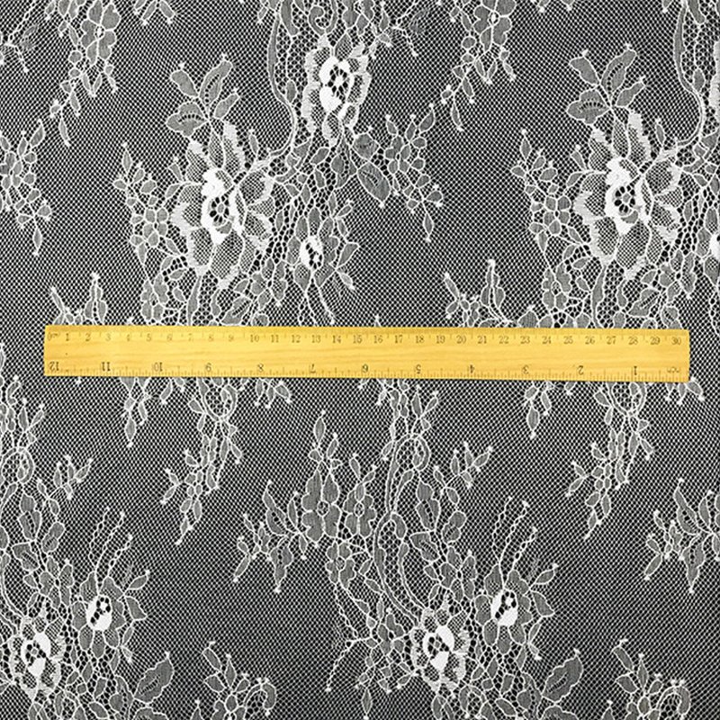 Lace Fabric Nylon Thread Floral Nylon for Bridal Wholesale Supplier 11